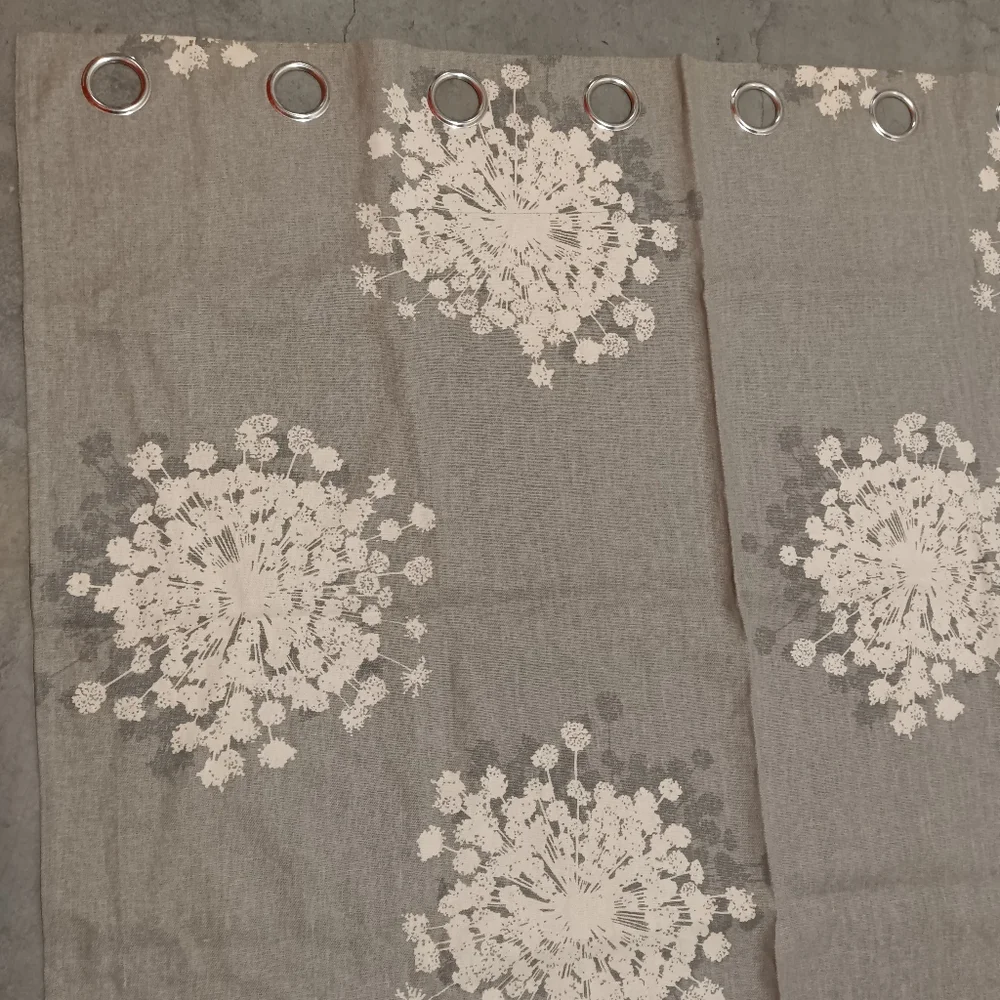 West Elm Linen/Cotton Grommet Curtain Panel 48